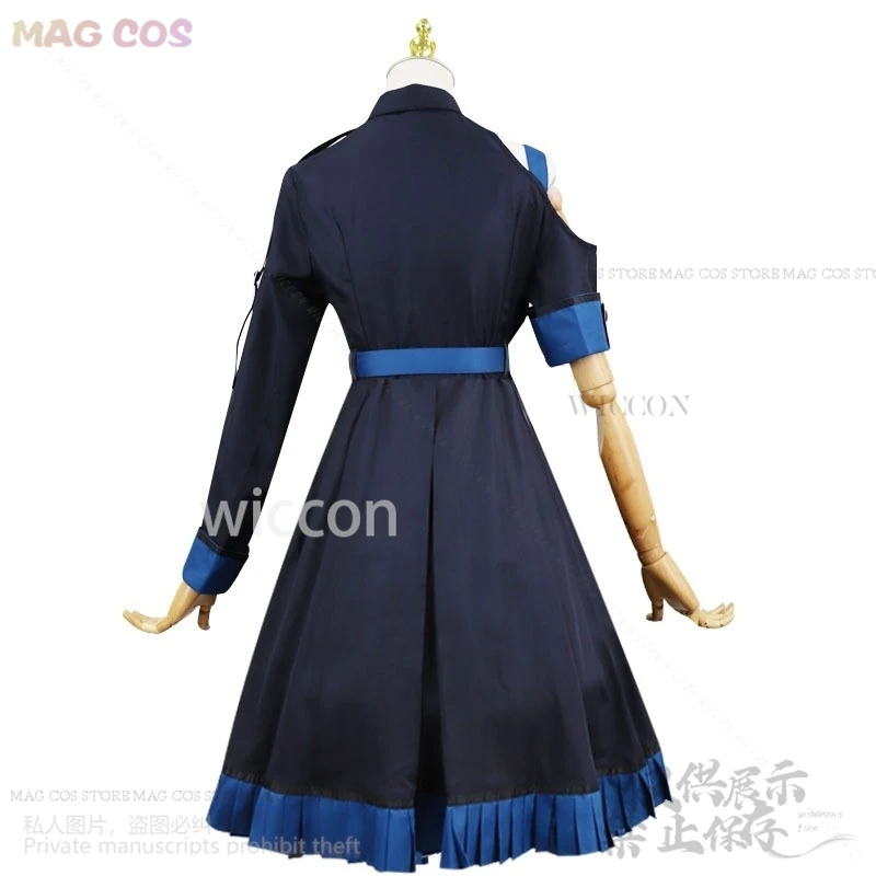 Anime Spel Gakuen Idolm @ Ster Cosplay Katsuragi Lilja Kostuum Pruiken Lolita Jurk Uniform Vrouw Sexy Halloween Verjaardagsfeestje Pak