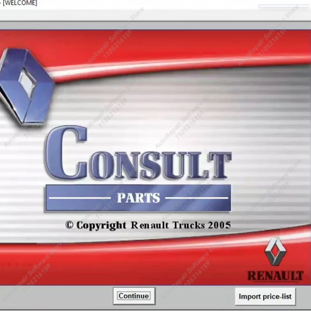 2019.10 Ren-ault Trucks RVI Consult EPC Parts Catalog Car Repair Tool Diagnostic Tools