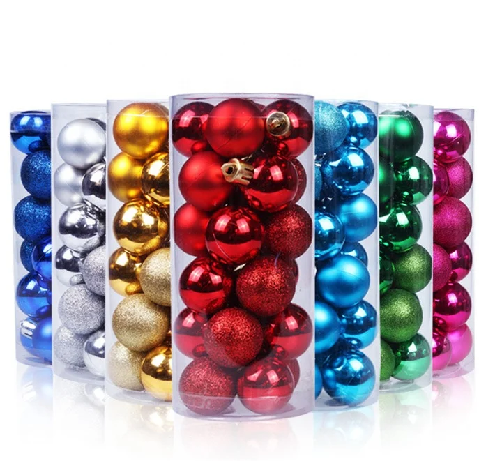 

Hot sale Custom christmas tree ornament balls wholesales