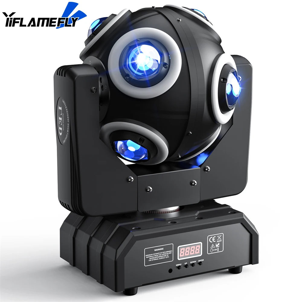 150W Beam Moving Head Light Stage Light International Standard DMX512 18CH for DJ Concert Party Weddings Nightclub Dance Hall