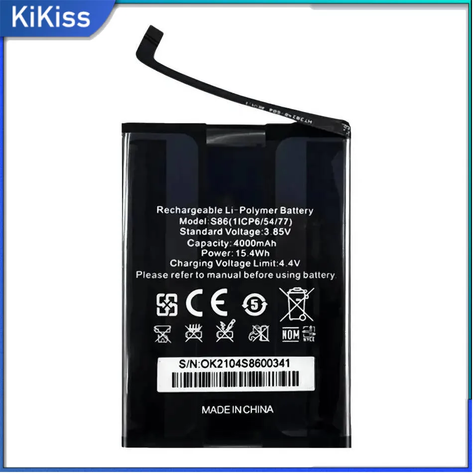 Mobile Phone Battery For Oukitel Wp12 Long-Lasting 4000Mah Premium Replacement