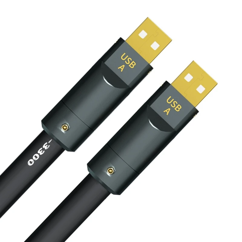 50-200cm comprimento 6n USB USB Cable Line Routh Reduct Quality Rich e Clear Sound Performances