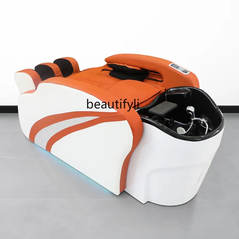 

45Intelligent Electric Massage Shampoo Bed Barber Shop Head Treatment Water Circulation Bed High-End Flushing Bed