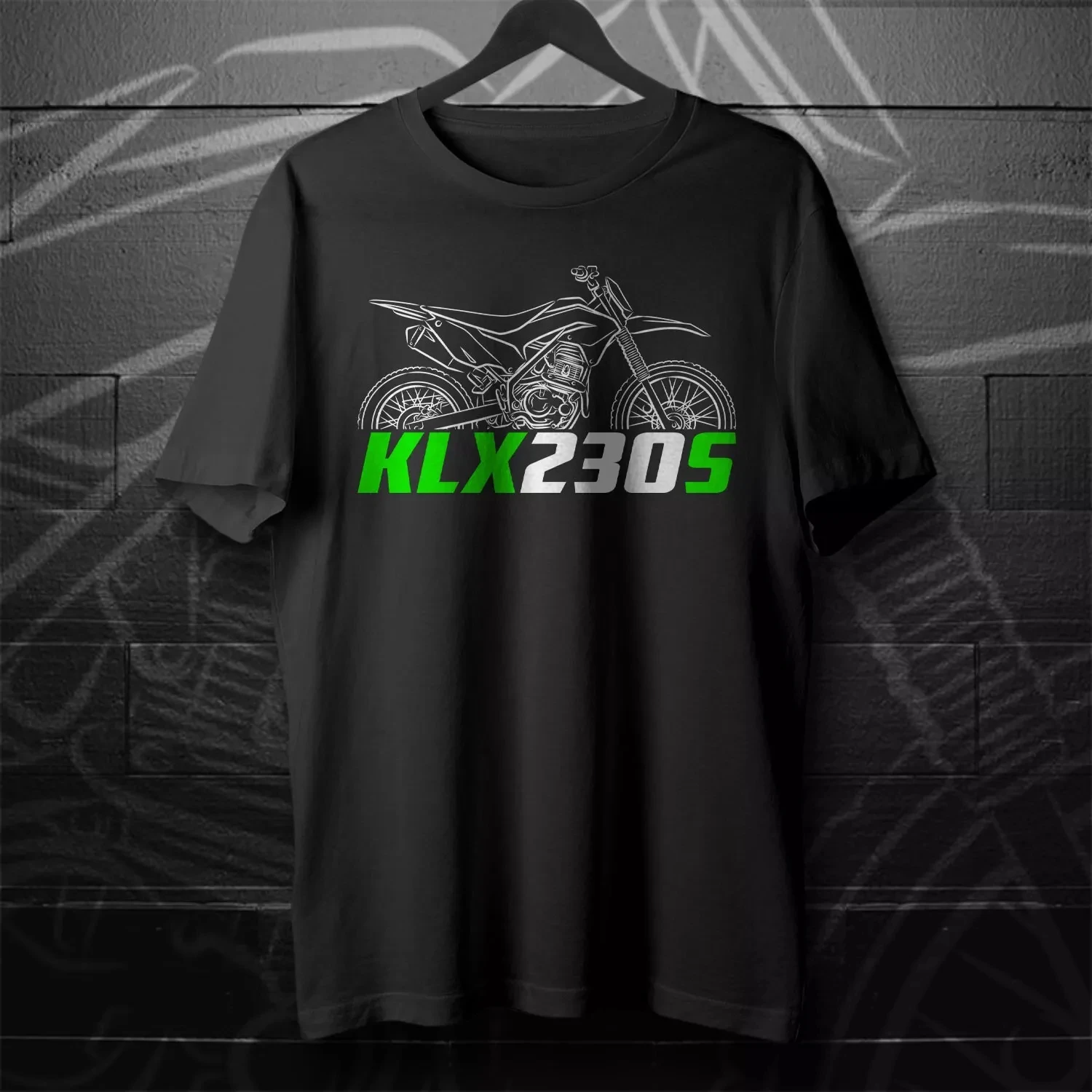

2025 Summer Cotton Round Neck Short Sleeves for Men Women for Kawasaki KLX230 2019-2025 Fans - Motorcycle T-Shirt