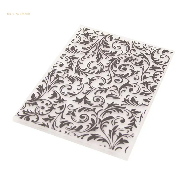 Plastic Embossing Folder DIY Craft Template Mold Stamp Stencils Scrapbook Paper Dropship