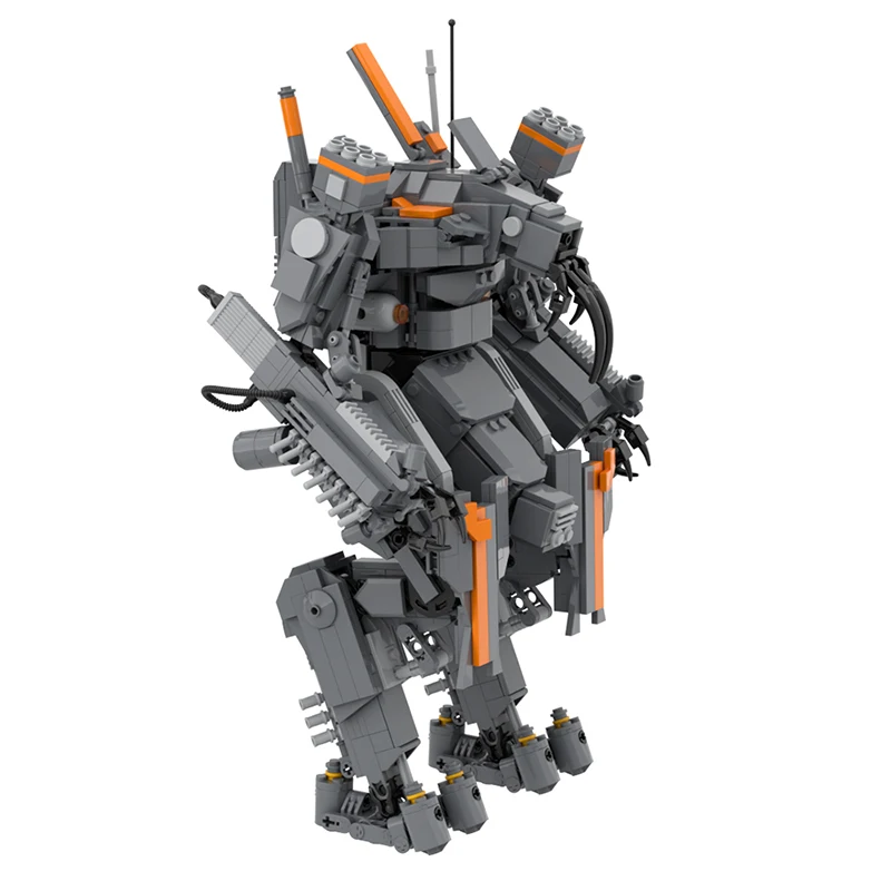 Marauder Robot Building Blocks Model Toy BattleTech BattleMech Space War Mecha Building Blocks Bricks Children Birthday Gifts