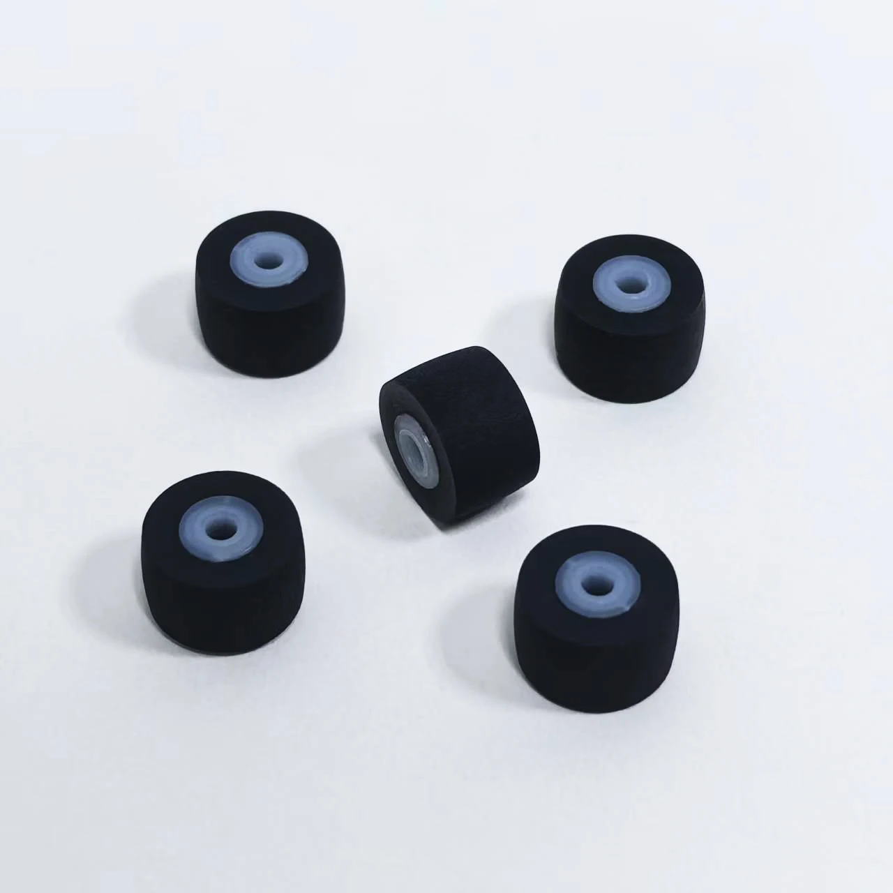 5pcs 10*7*2mm Stereo Pinch Roller Cassette Deck Pinch Roller Audio Press Belt Pulley Audio Tape Recorder