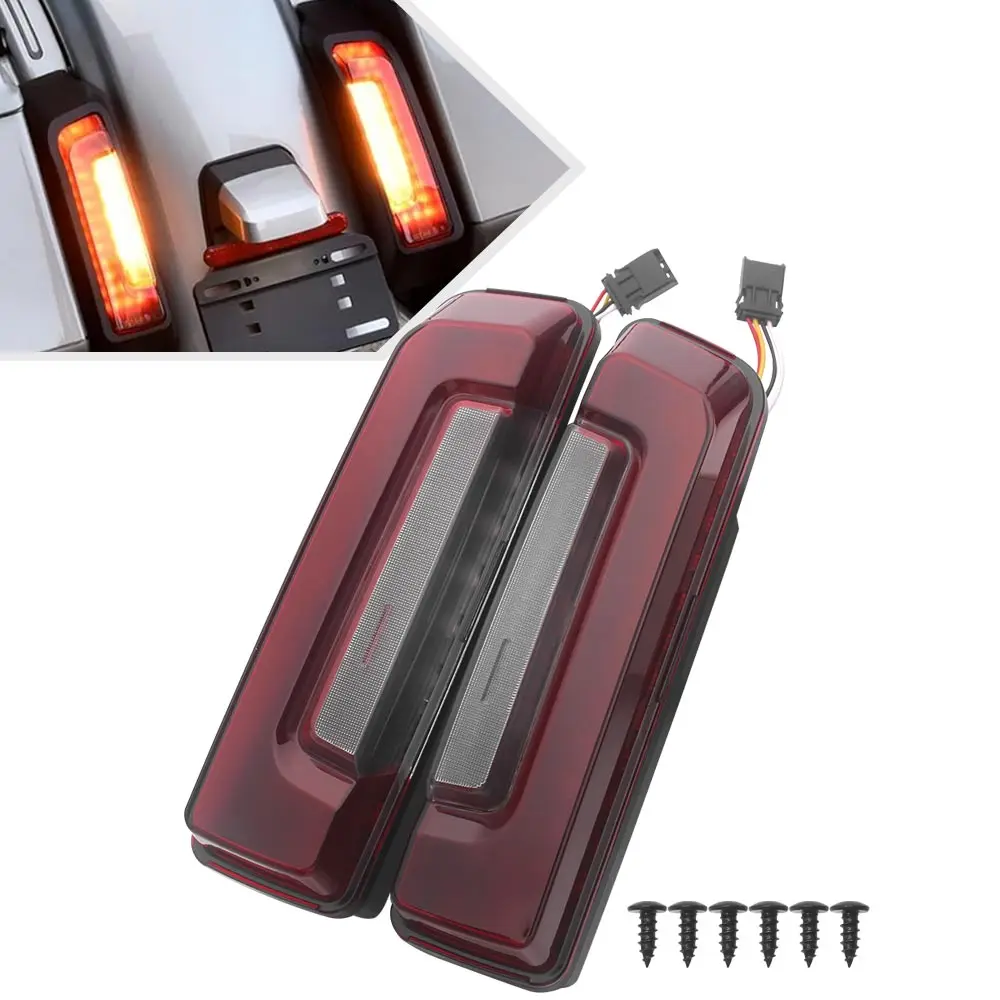 

Tail Light ABS Plastic Red Motorcycle Part Left & Right Fits For Harley Touring Street Glide CVO/SE FLHXSE 2023 2024 2025 2026