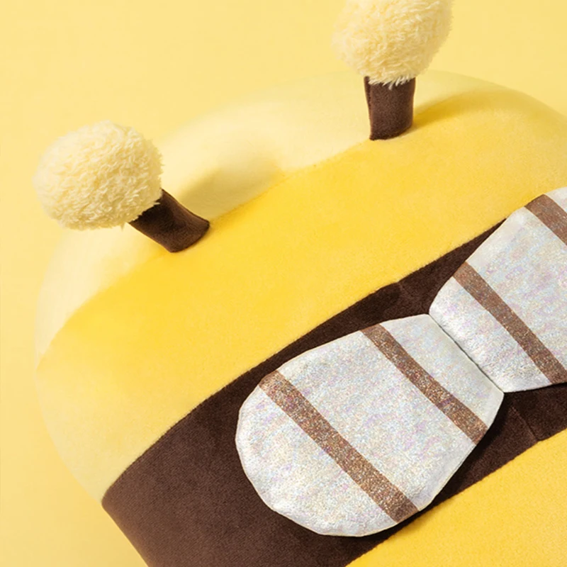 Adorable Insect Series Bee Plush Doll - Lying Pose Cuddly Pillow, Perfect Huggable Decor & Gift