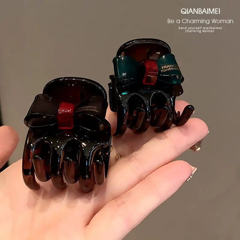 

Fashion French Hair Claw Clips Elegant Acetate Crab Shark Clip Retro Hair Accessories for Women Girls