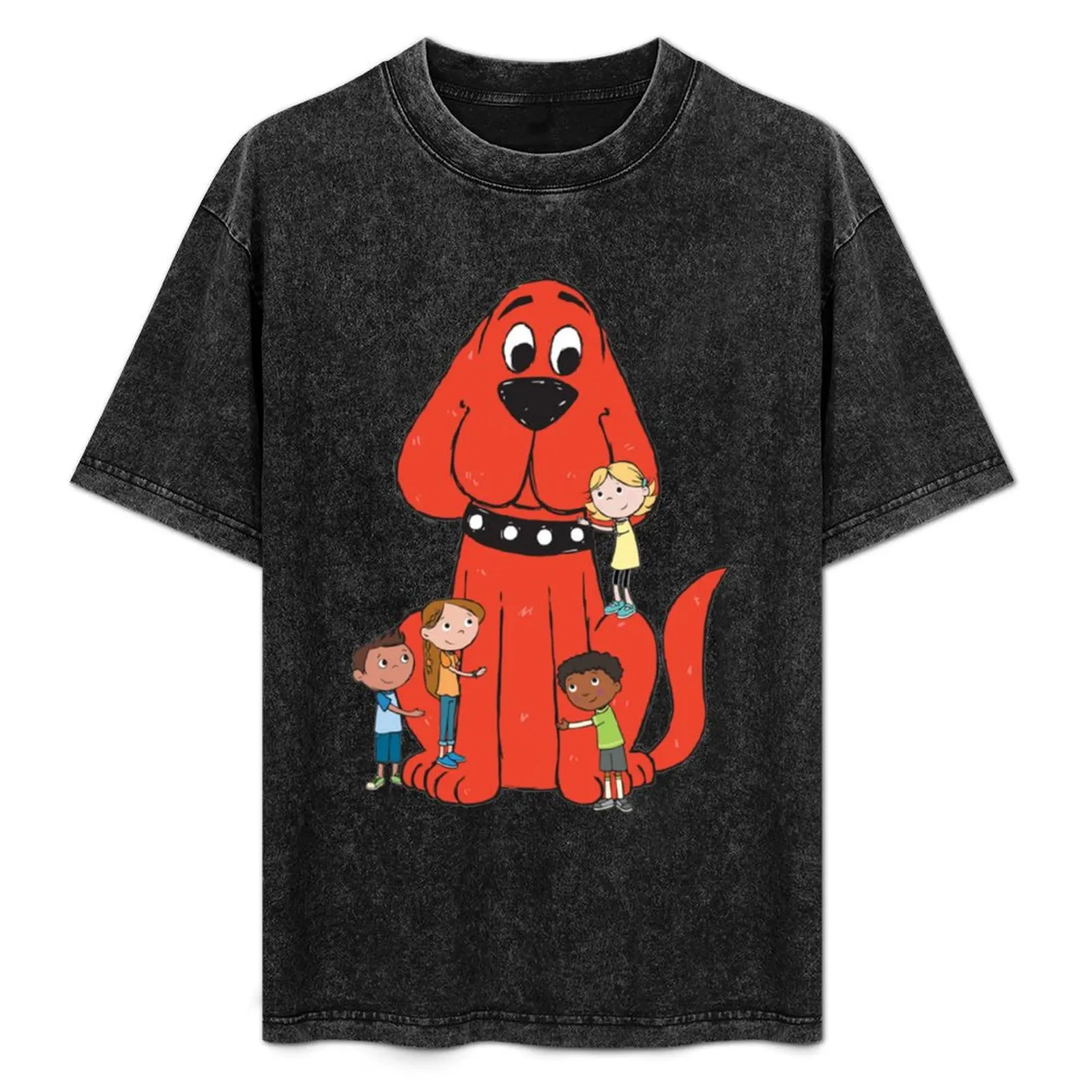 

Clifford the big red dog T-Shirt blanks sublime mens cotton t shirts