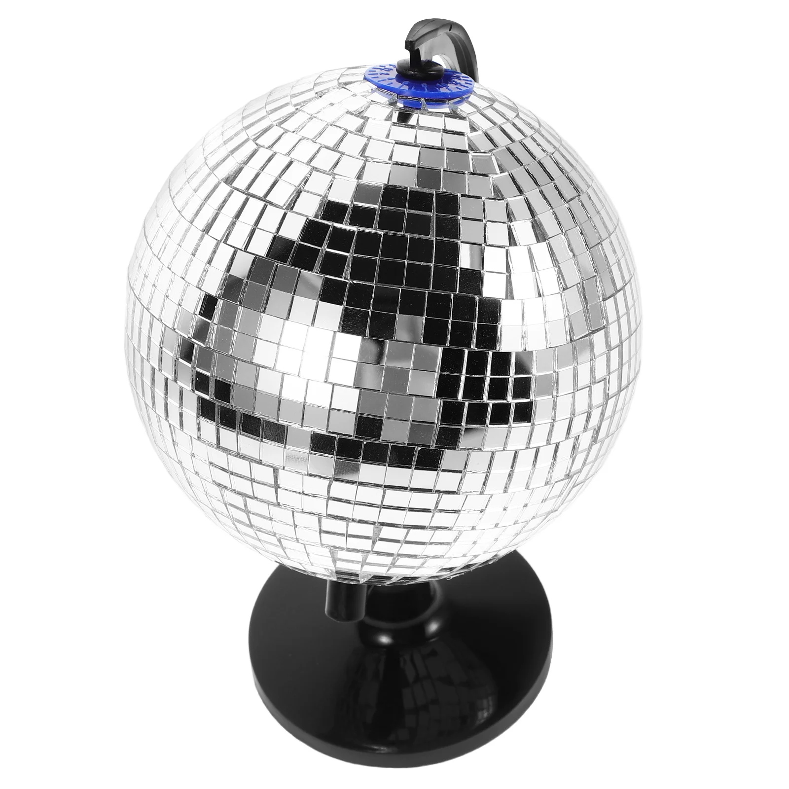

Earth Globe Disco Ball Design Shiny Spinning Globe for Men Women Office Accessories Unique Desk Decor Item for Workspace Home