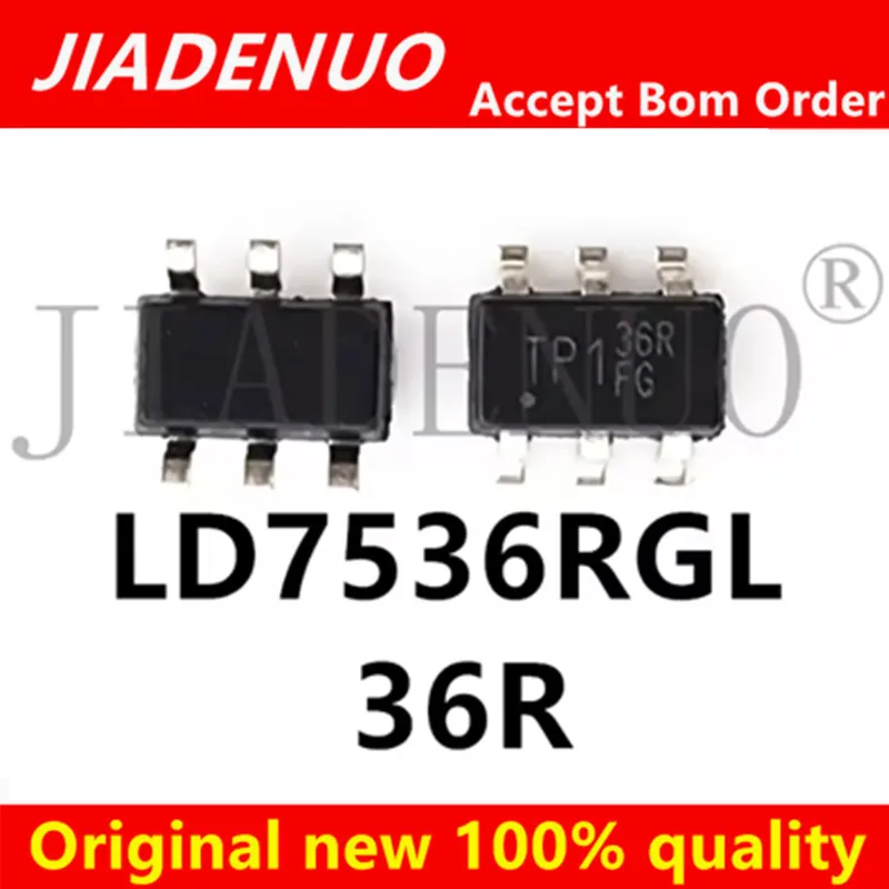 (10pcs)100% New LD7536RGL LD7536RG LD7536R LD7536 36R SOT23-6 Chipset