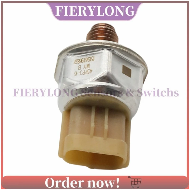 

45PP3-6 Fuel Rail Pressure Sensor For Iisuzu D-Max 2006-2018 2.5 45PP36 45PP3 6 Car Spare Accessories