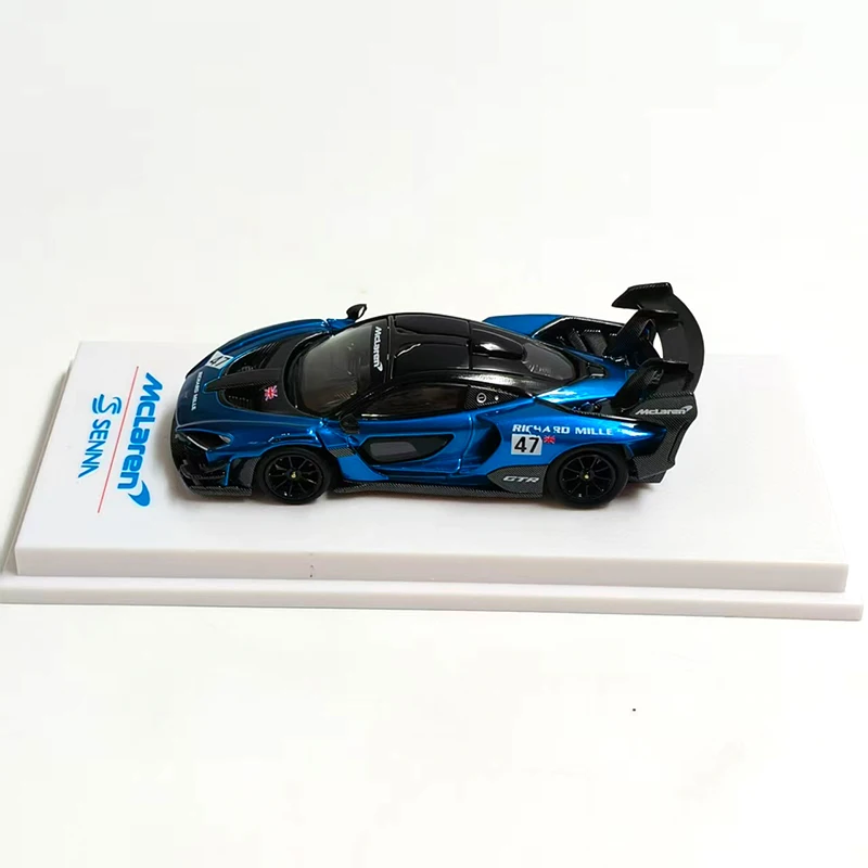 سم 1:64 مقياس سينا GTR 720 GT3X محاكاة سبيكة سيارة نموذج جمع الديكور لعبة هدية تذكارية العرض #4