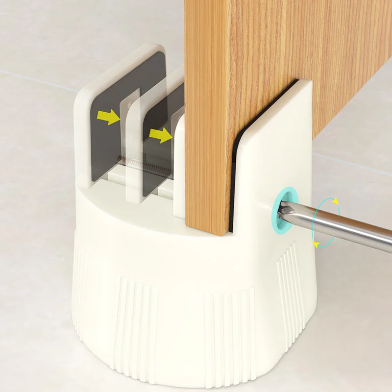 Adjustable Furniture Feet Leg Non-slip Pads Lift Extra Raisers HeightFor Table Couch Chair Cabinet Bed Sofa raise