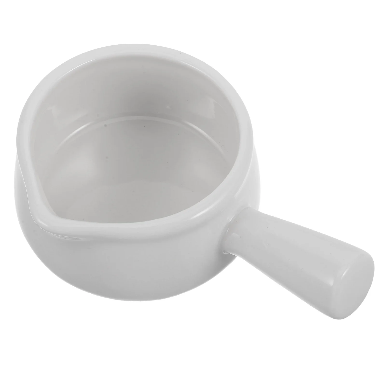 Small Ceramic Soy Sauce Bowl with Handle Ceramic 60ml Seasoning Bowl Vinegar Dish Sauce Cup Dip Seasoning Cup with Handle