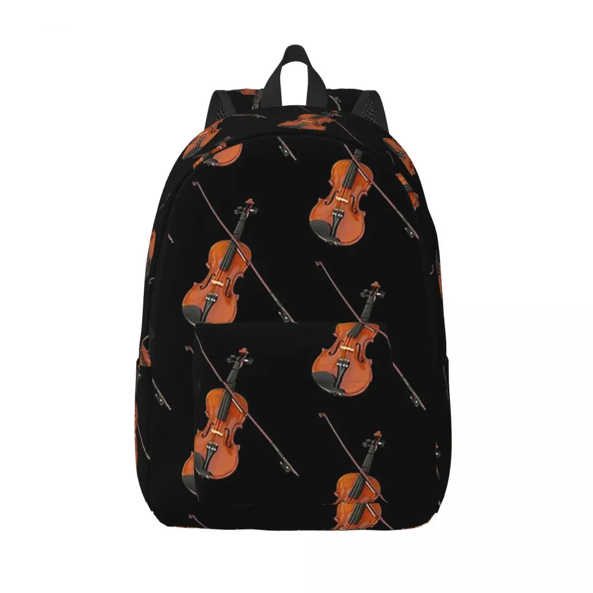 

Классический студенческий рюкзак со скрипкой, школьная сумка, походный дорожный рюкзак для мальчиков и девочек, модная сумка для книг, сумки на плечо