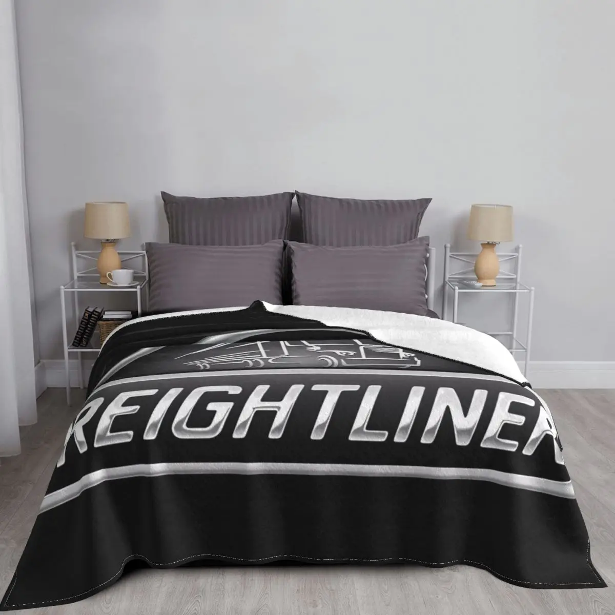 Freightliner Blanket Bedspread On The Bed Quilt Queen Bed