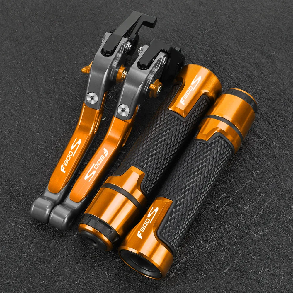 Motorcycle Brake Clutch Levers 7/8''22mm Handlebar Grip Accessories FOR BMW F800S 2006 2007 2008 2009 2010 2011 2012 2013 2014