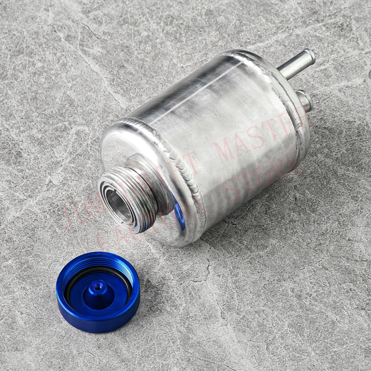 عالية الأداء سباق قوة التوجيه خزان النفط الصيد يمكن السيارات العالمي تعديل خزان السوائل مع المشابك #4