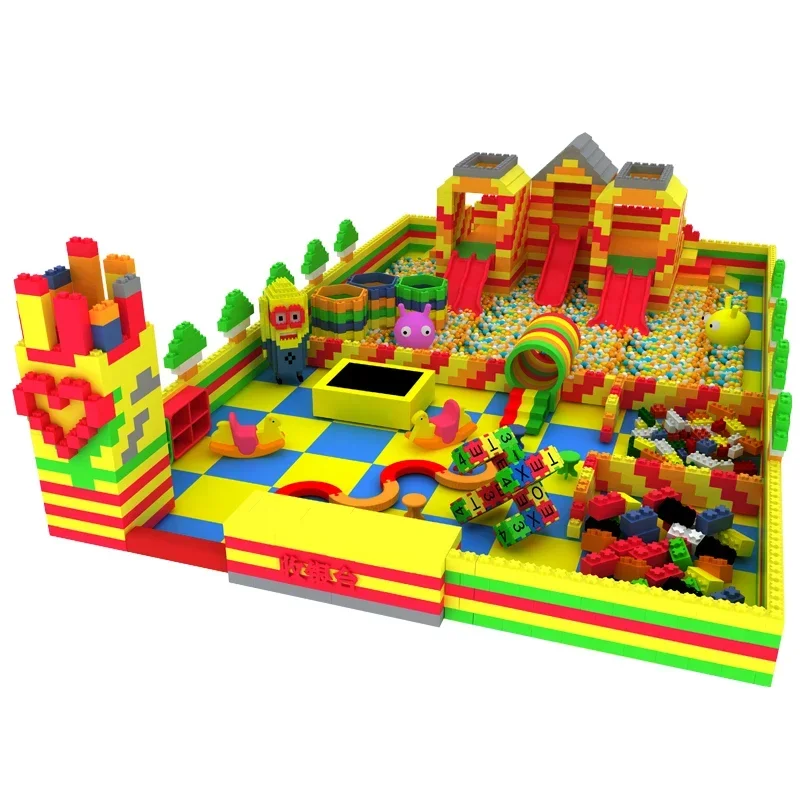 Large EPP foam building block park, children's puzzle building, toy room, partition wall, children's playground