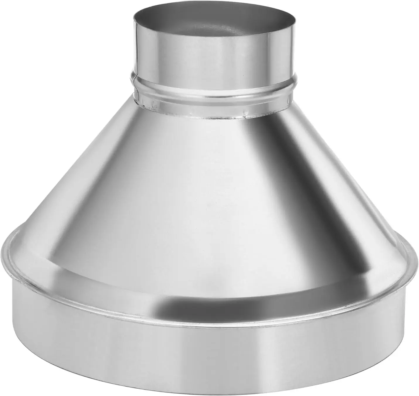 

Переходник для круглых воздуховодов 10-4 дюйма, оцинкованная стальная вентиляционная муфта для кухни и ванной комнаты