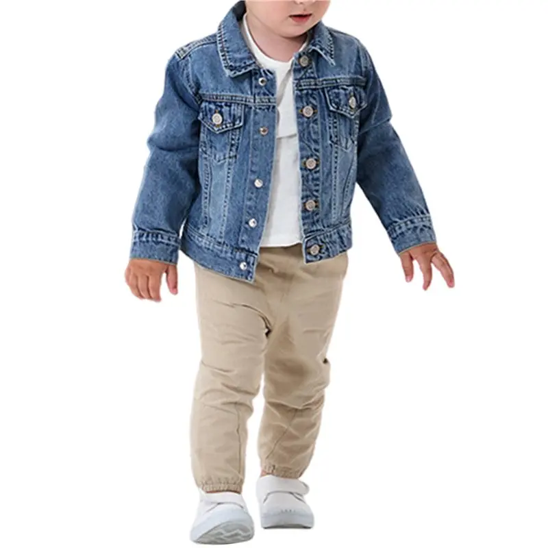 

ABAH-Boys' Denim Trucker Jacket