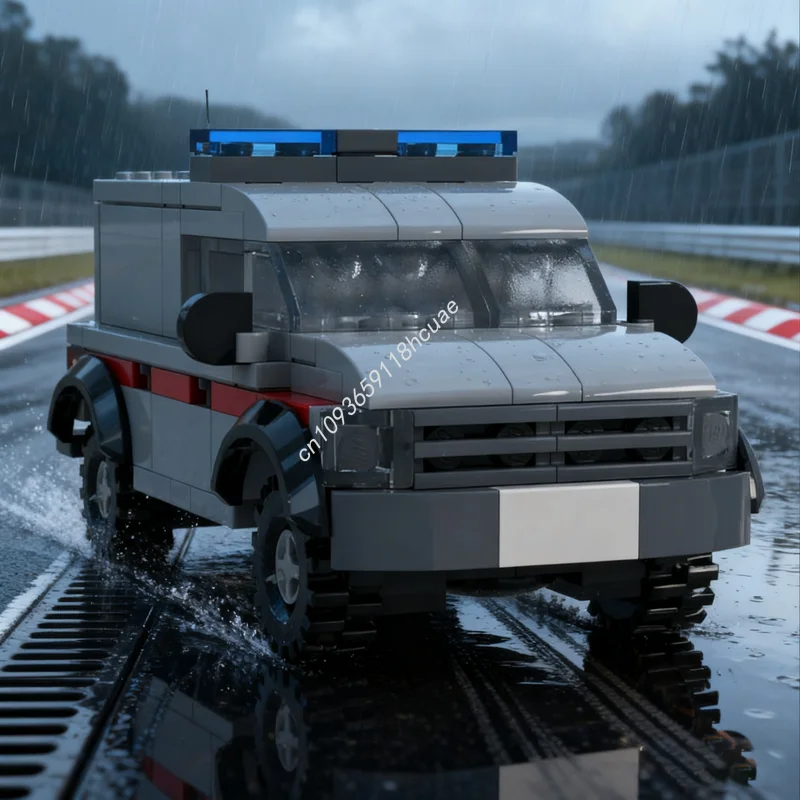 

140pcs MOC Russian National Guard UAZ Patriot Model Building Toys Blocks Assemble DIY Creative Christmas Gift Education Brick