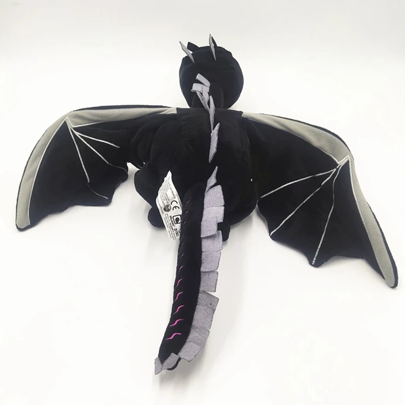 EnderDragon Plush Doll Toy 60CM Black Dragon Plushie cuscino cuscino regali di compleanno per bambini morbidi