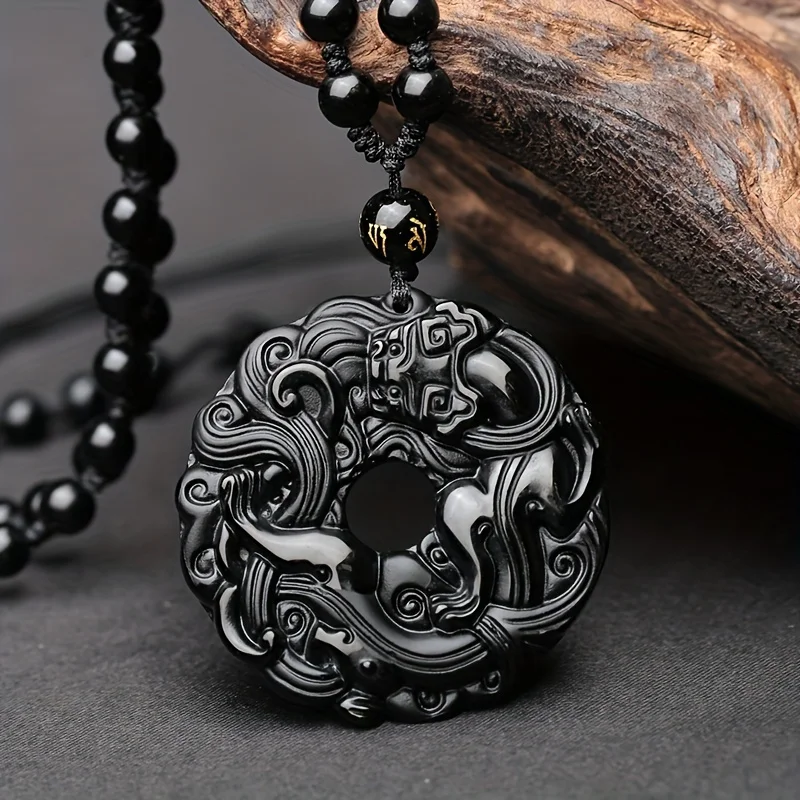 

Retro Dragon Pendant Necklace For Men, Necklace Gift pendants jewelry