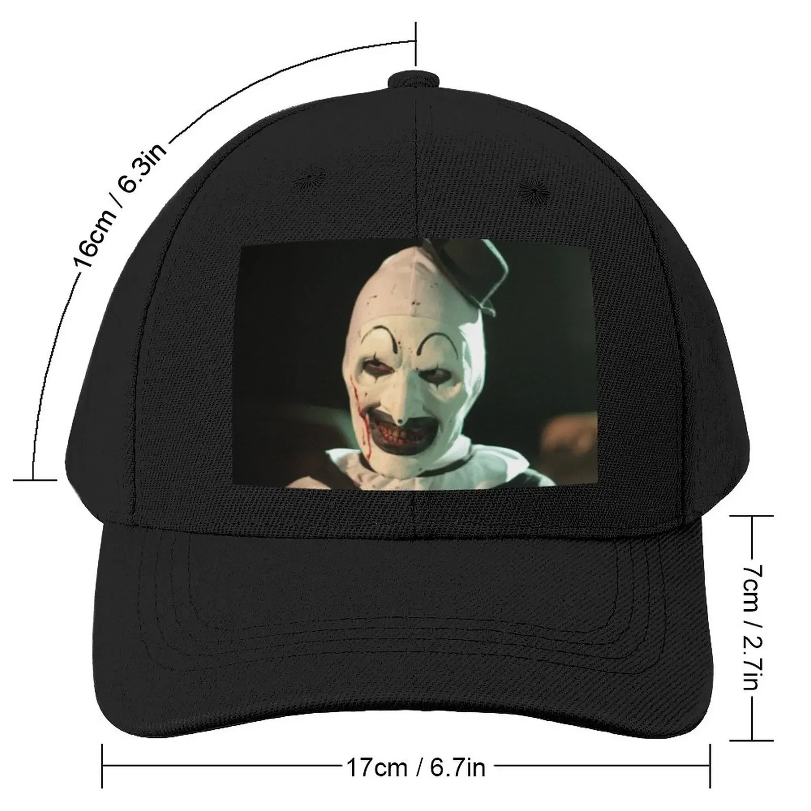 Art The Clown - Terrifier Baseball Cap black Mountaineering Sun Hat For Children Hat For Girls Men'S