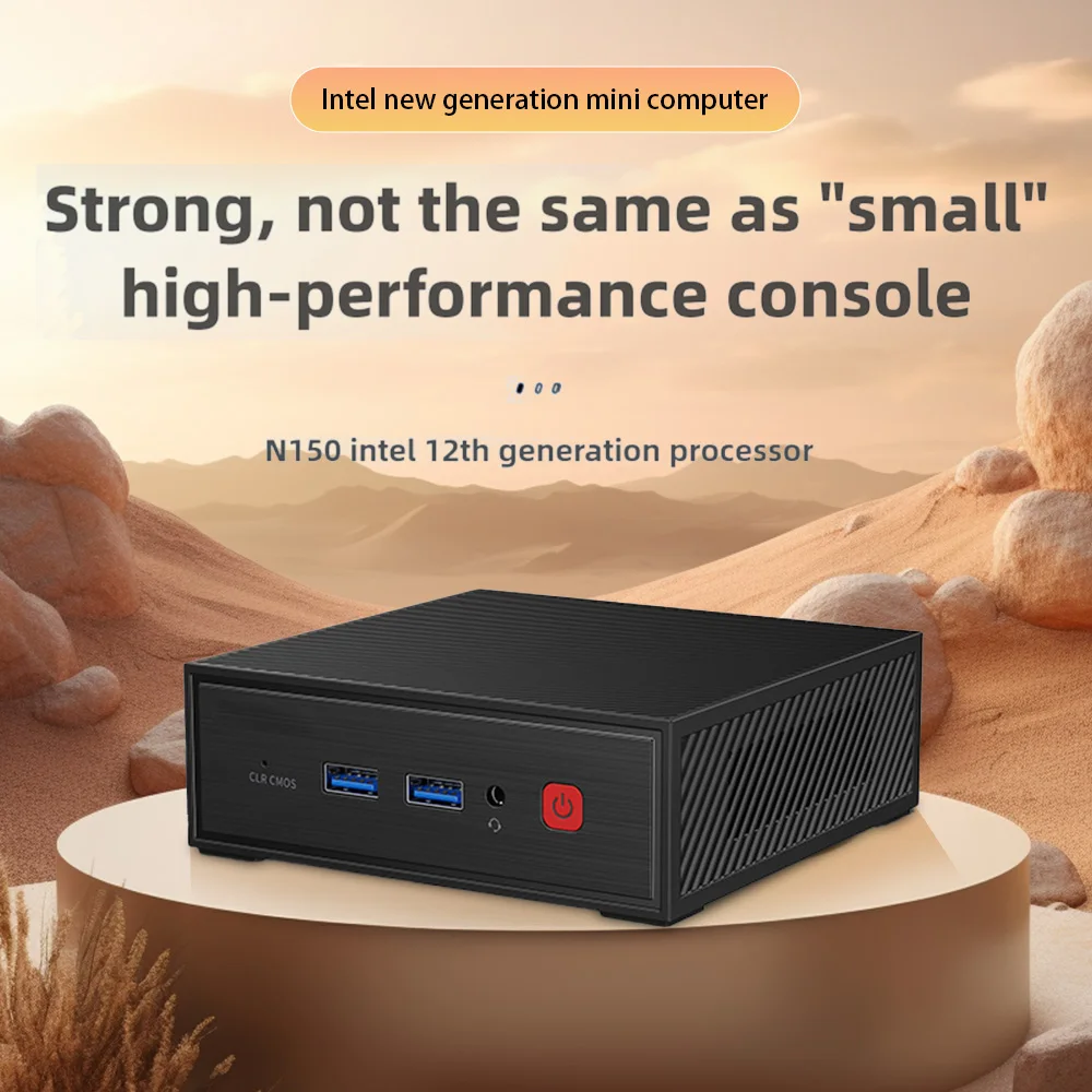 N2 Alder Lake N150 Twin Lake N150 Mini PC DDR4 16 GB 512 GB SSD Windows 11 Pro WiFi BT Computer desktop da ufficio