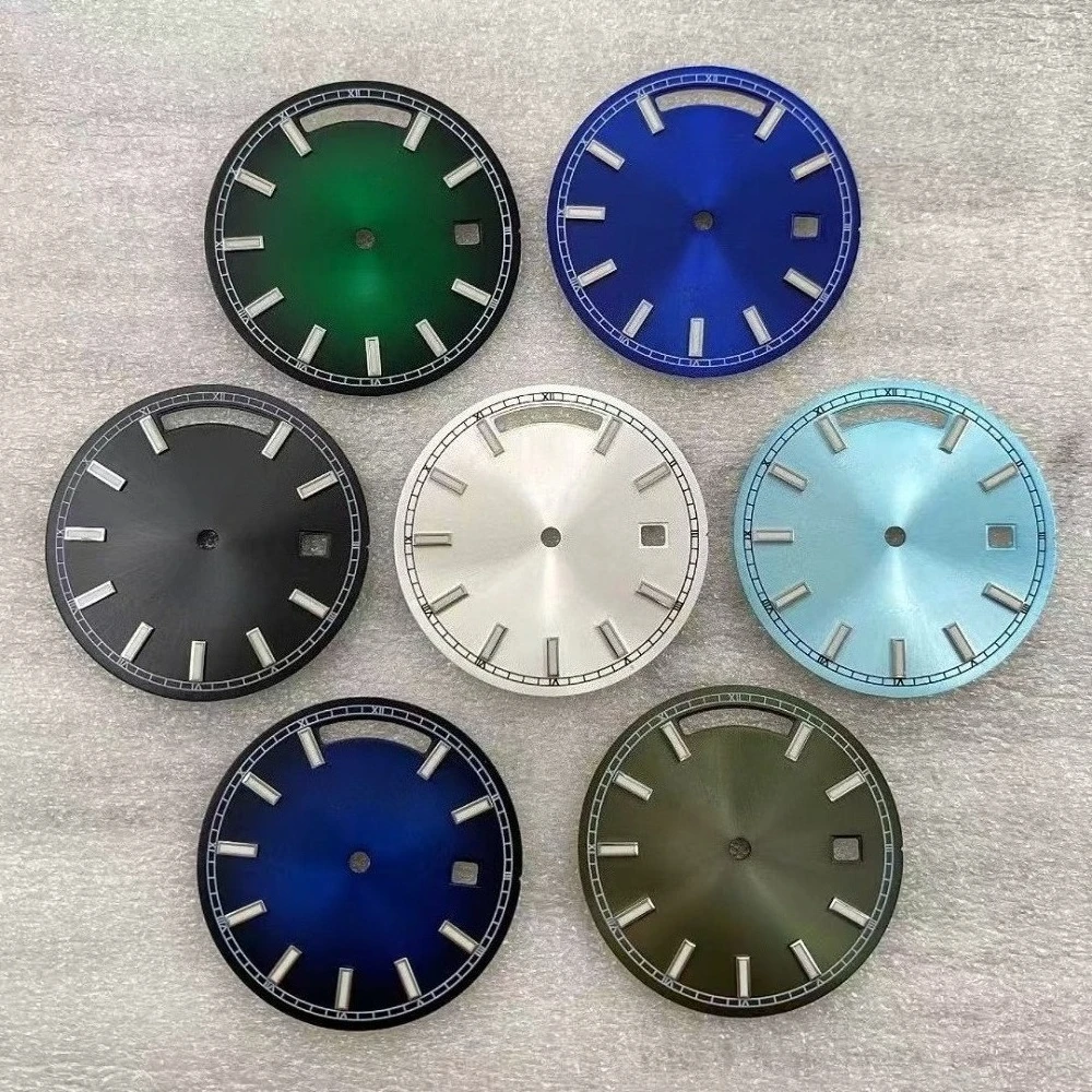 

31mm 8285 Dial Stripe Nail Calendar Window S Dial Suitable for 8285 Movement Watch Accessories Watch Repair Multiple Colors NEW