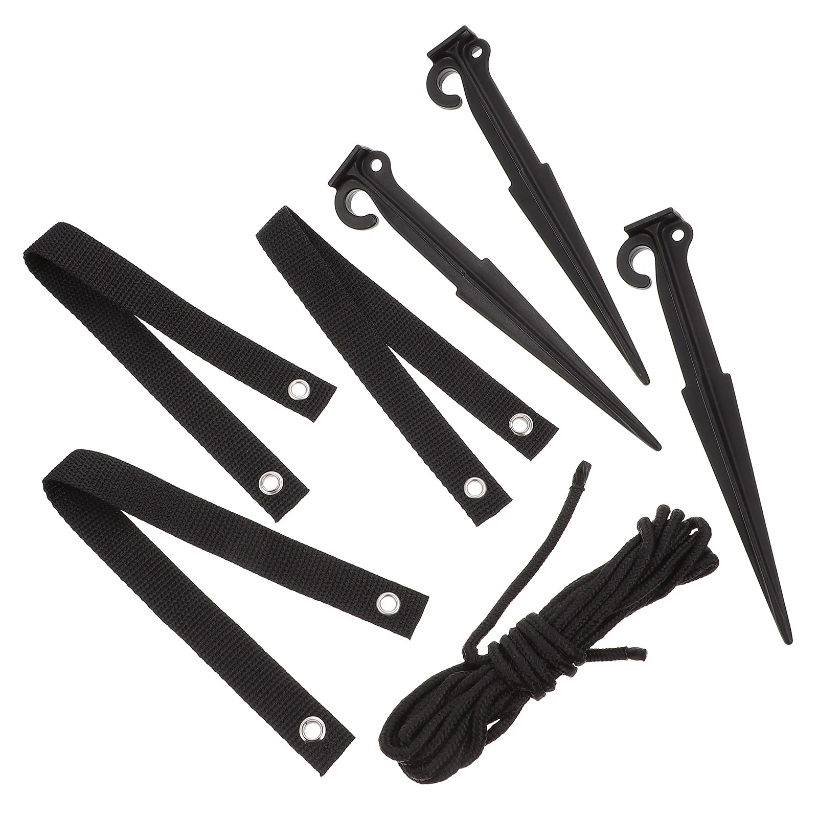 1Set Garden Tree Staking Kit Heavy Duty Plastic Plant Support Anchors for Young Trees Stump Tool Tree Fixing Stake Gardening
