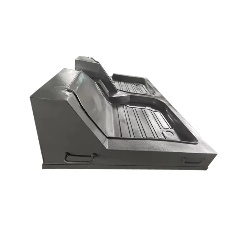 

3D vacuum car floor mat mold TPE car mat mold