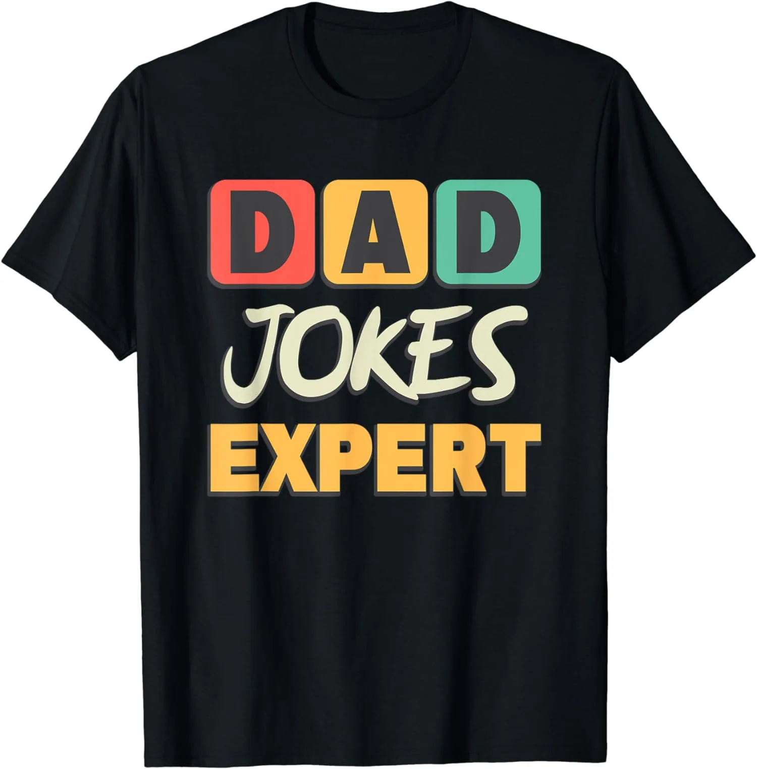 Dad Jokes Expert Funny-Joke Father's Vintage Unisex T-Shirt