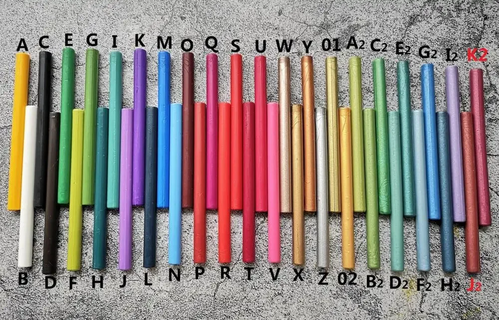 DIY 16pcs High Quality Mini Sealing Wax Stick Retro Seal Stamp Vintage Wax Stick Sellado Sax palillo sello de la cera de Sellos