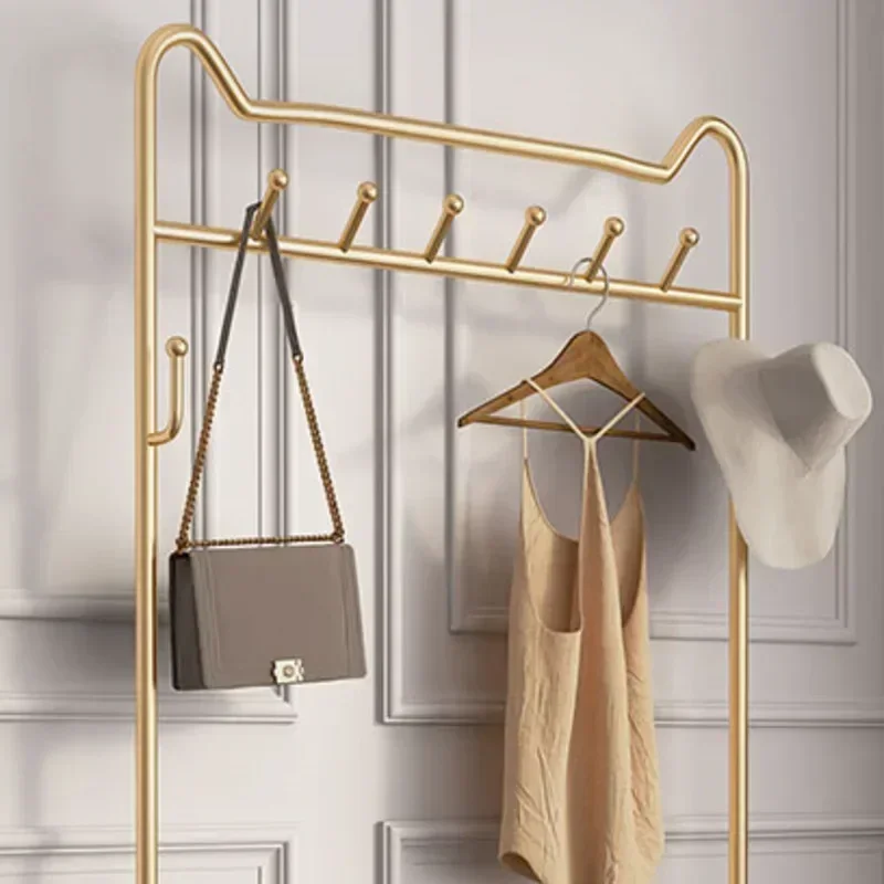 Innovative Hanging Clothes Rack  Door Storage Solution for Shoes and CapsIndoor Space Saving Shoe Stool Design Combining