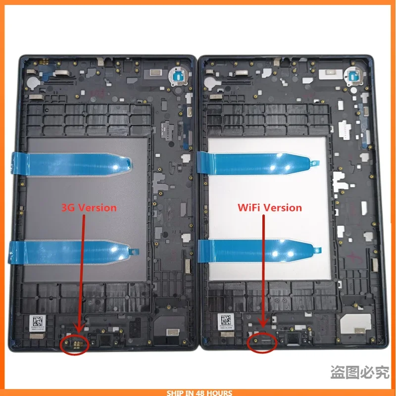 For Lenovo Tab M10 HD (2nd Gen) TB-X306X TB-X306F TB-X306V X306 Metal Back Battery Cover Housing Door Rear Case Replace