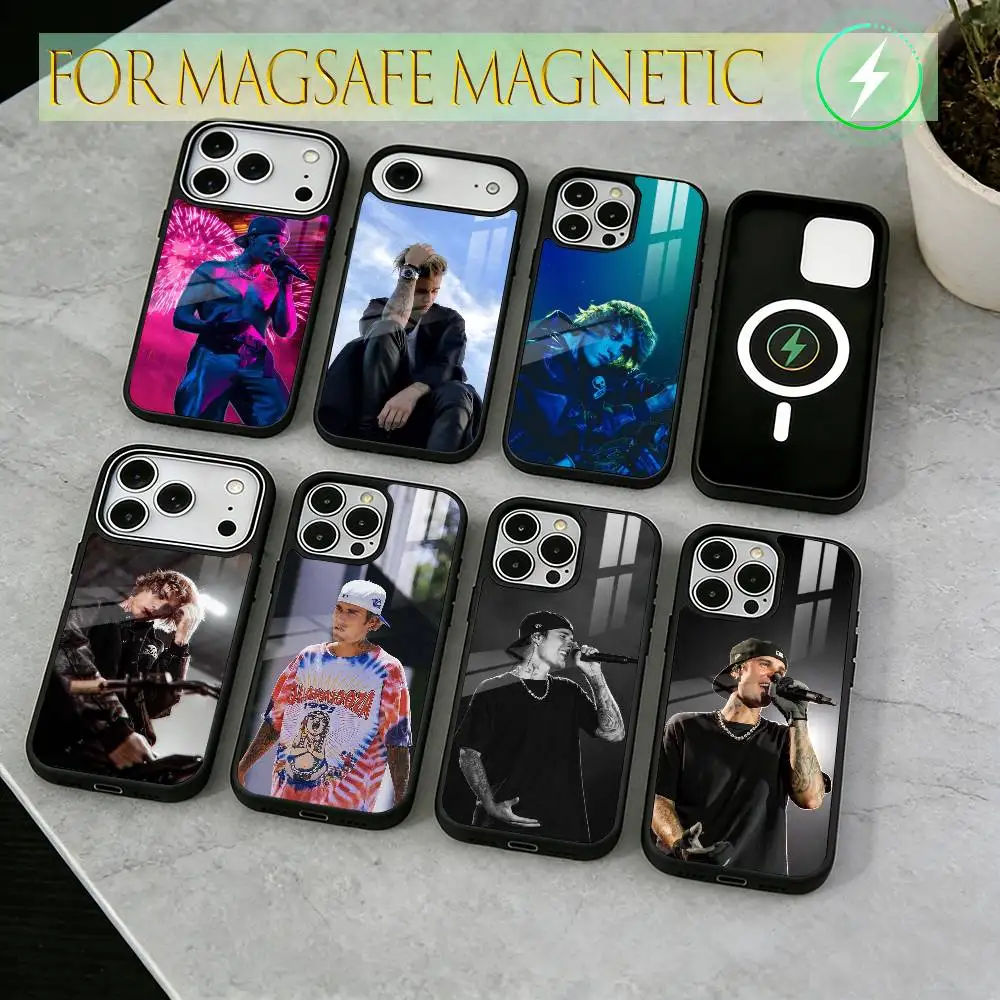 

Justin Bieber Singer Phone Case For iPhone17,16,15,14,13,12,11 Plus,Pro Magnetic with Magsafe Wireless Charging