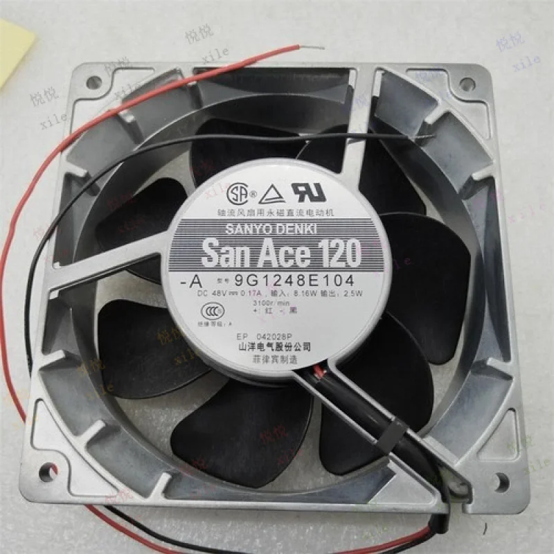 

L+ for Sanyo 9G1248E104 48V 0.17A 2-wire Inverter Cooling Fan