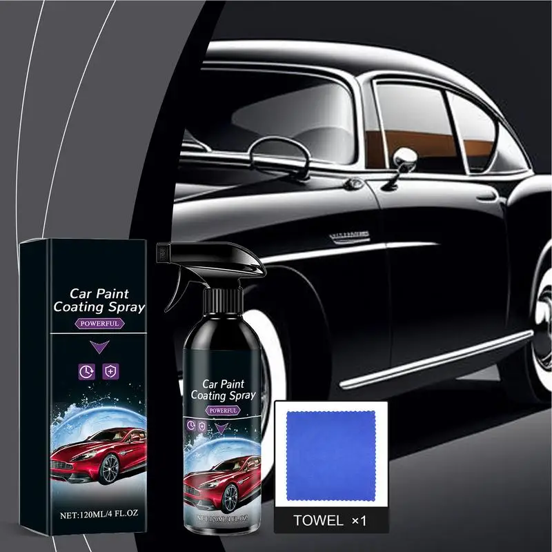 Coating Agent Spray Powerful Auto Paint Mist Strong Protection Quick Car Coating Spray Multifunctional Paint Anti Dirt Agent