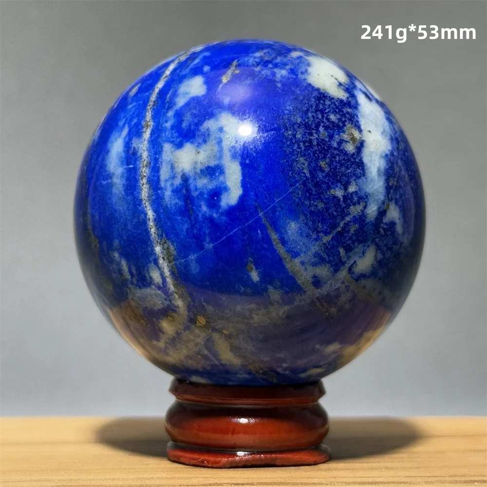 Lapis Lazuli Mineral Original Stone Ball Natural Gem Healing Spiritual Meditation Witchcraft Prayer Home Decoration Lucky Gift