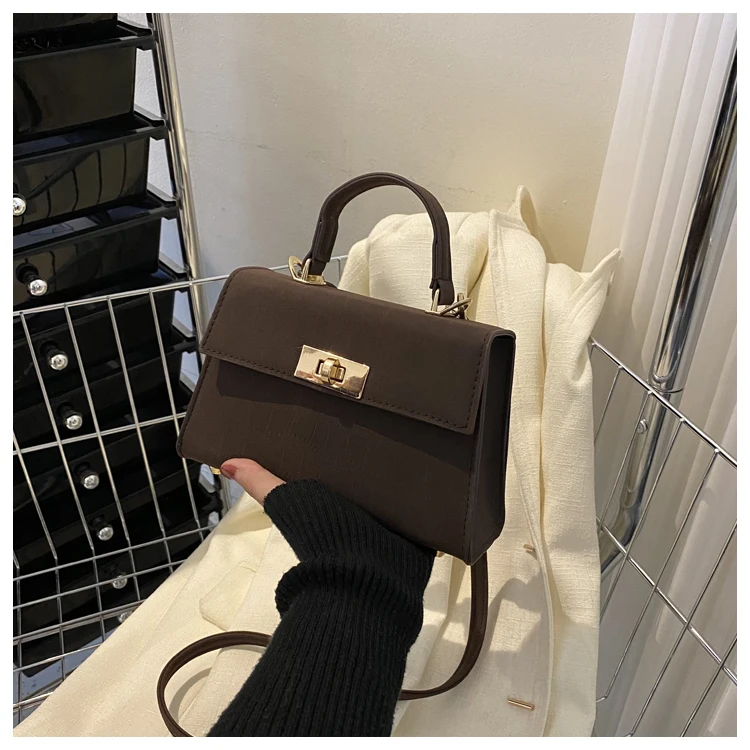 Bolso de Mano Versátil y Moderno para Mujer, Estilo Retro Chic 2026, Bolso Bandolera, Bolso de Hombro, Bolso Cuadrado Suave