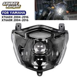 For YAMAHA XT660X XT660R LED Headlight 2004-2016 XT660 High Low Beam IP67 E24 84W High Brightness XT660 X/R Headlights Assembly