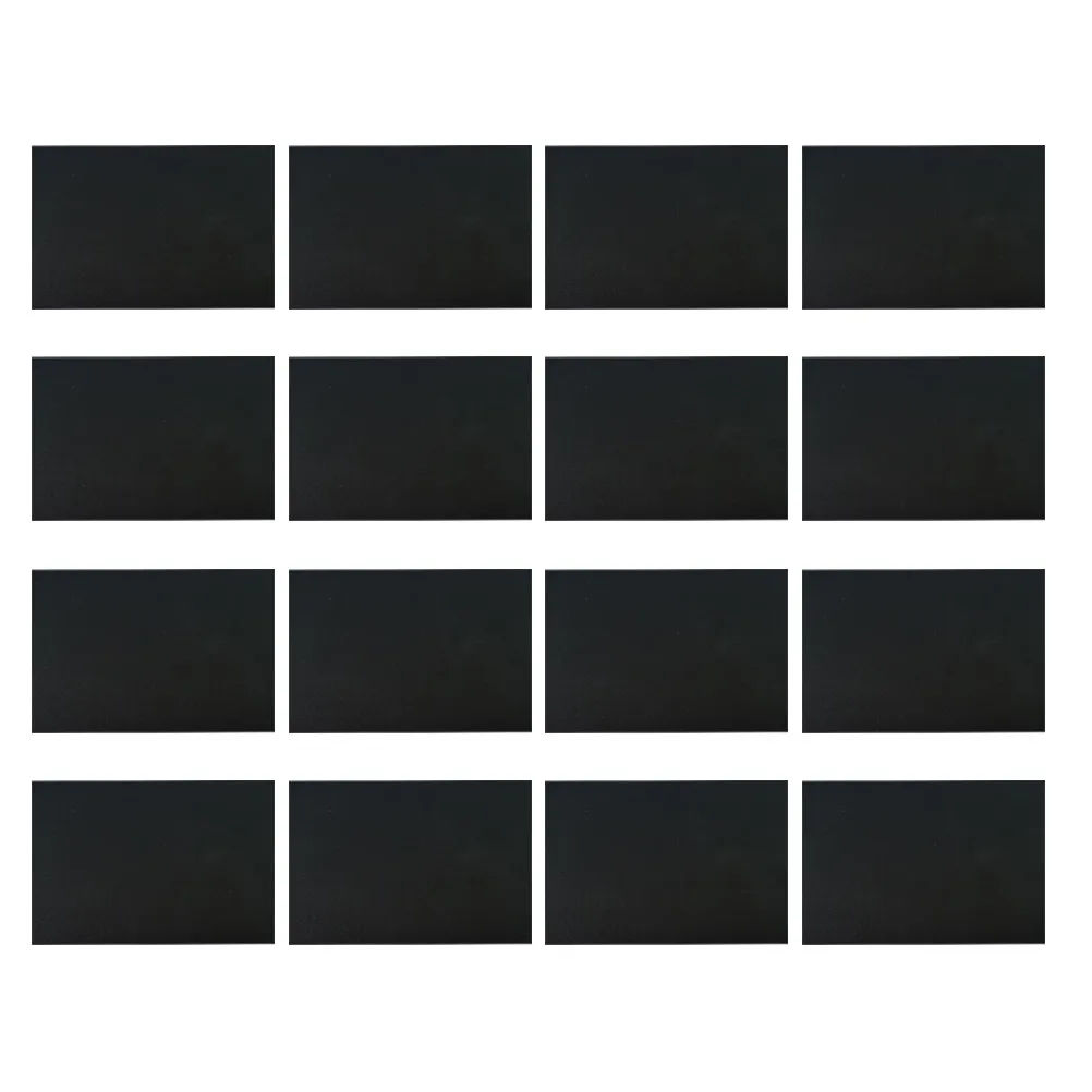 16Pcs Magnetic Rubber Sheets for Garage Door Decoration Faux Windows Easy Install No Drill Removable Cuttable Non Fade Magnetic