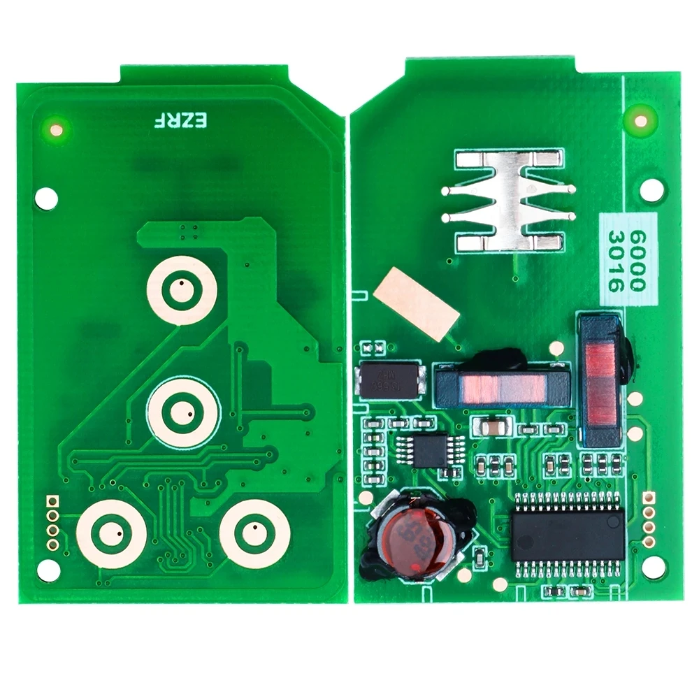 KEYECU-mando a distancia con Chip ID46, 3 botones GM/S: 95372091 para Holden Chevrolet Captiva 2014, 2015, 2016, 2017, 2018, llave inteligente, 433MHz