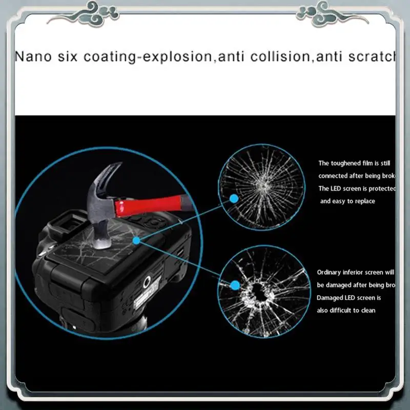 Premium Suitable For Canon Camera Tempered Film G5X/G7X/G7XII Screen Protector