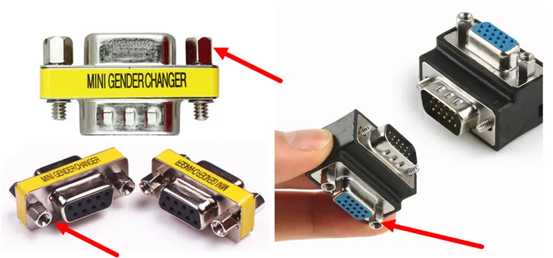 4#-40*5+L Stainless steel Standoff Spacer Female Male VGA Connector Screw Spacing Screws Threaded Spacer hex spacer